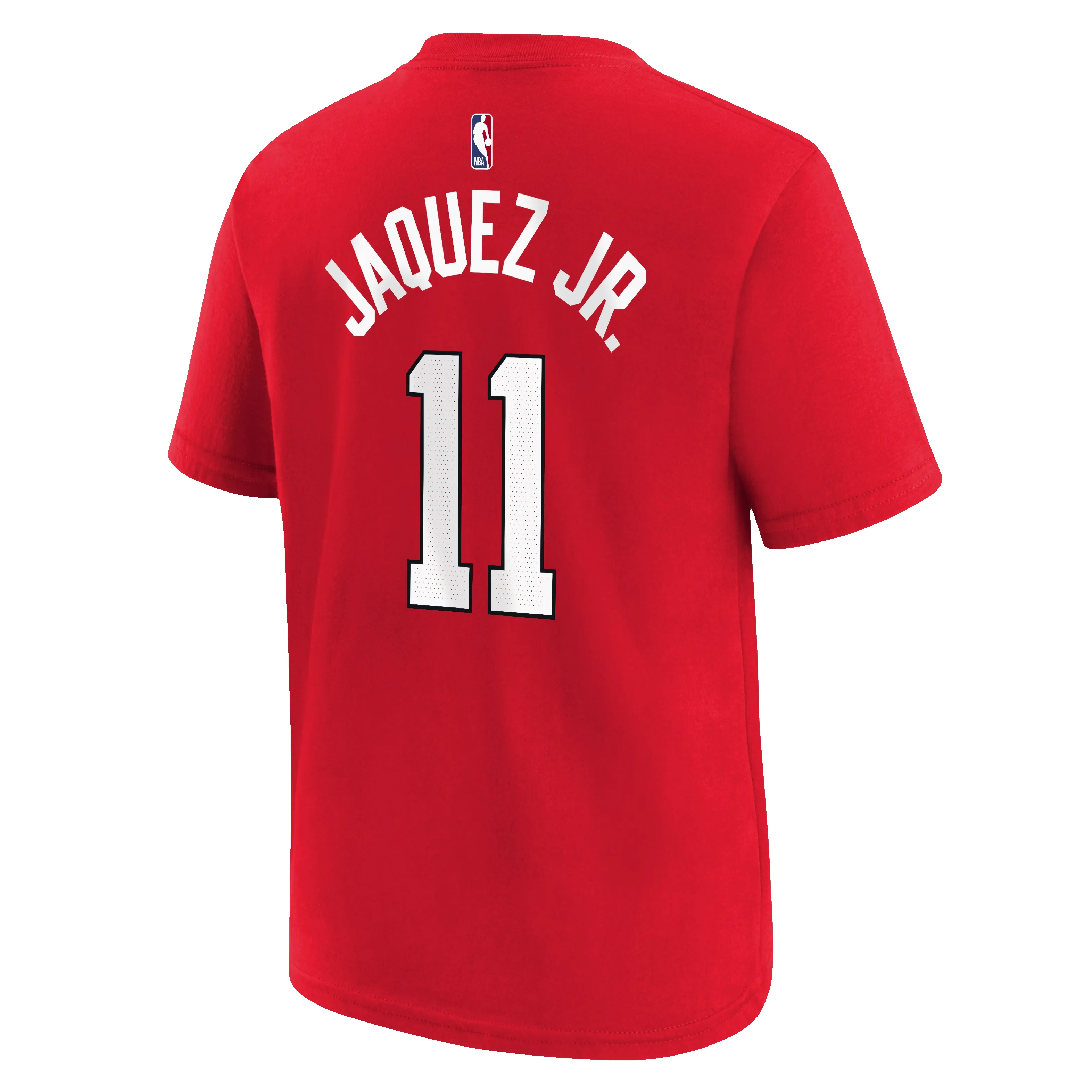 Jaime Jaquez Jr. Nike HEAT Culture: Blood Red Name & Number Youth Tee sold by Miami Heat Store product image thumbnail 2