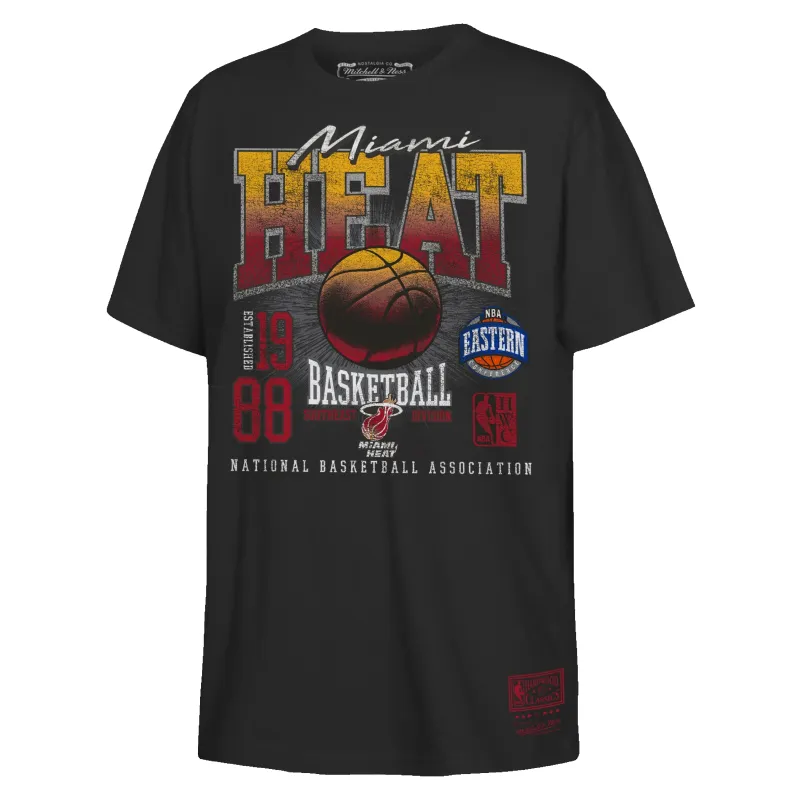 Mitchell & Ness Miami HEAT Youth Tee sold by Miami Heat Store