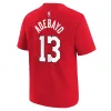 Bam Adebayo Nike HEAT Culture: Blood Red Name & Number Youth Tee sold by Miami Heat Store
