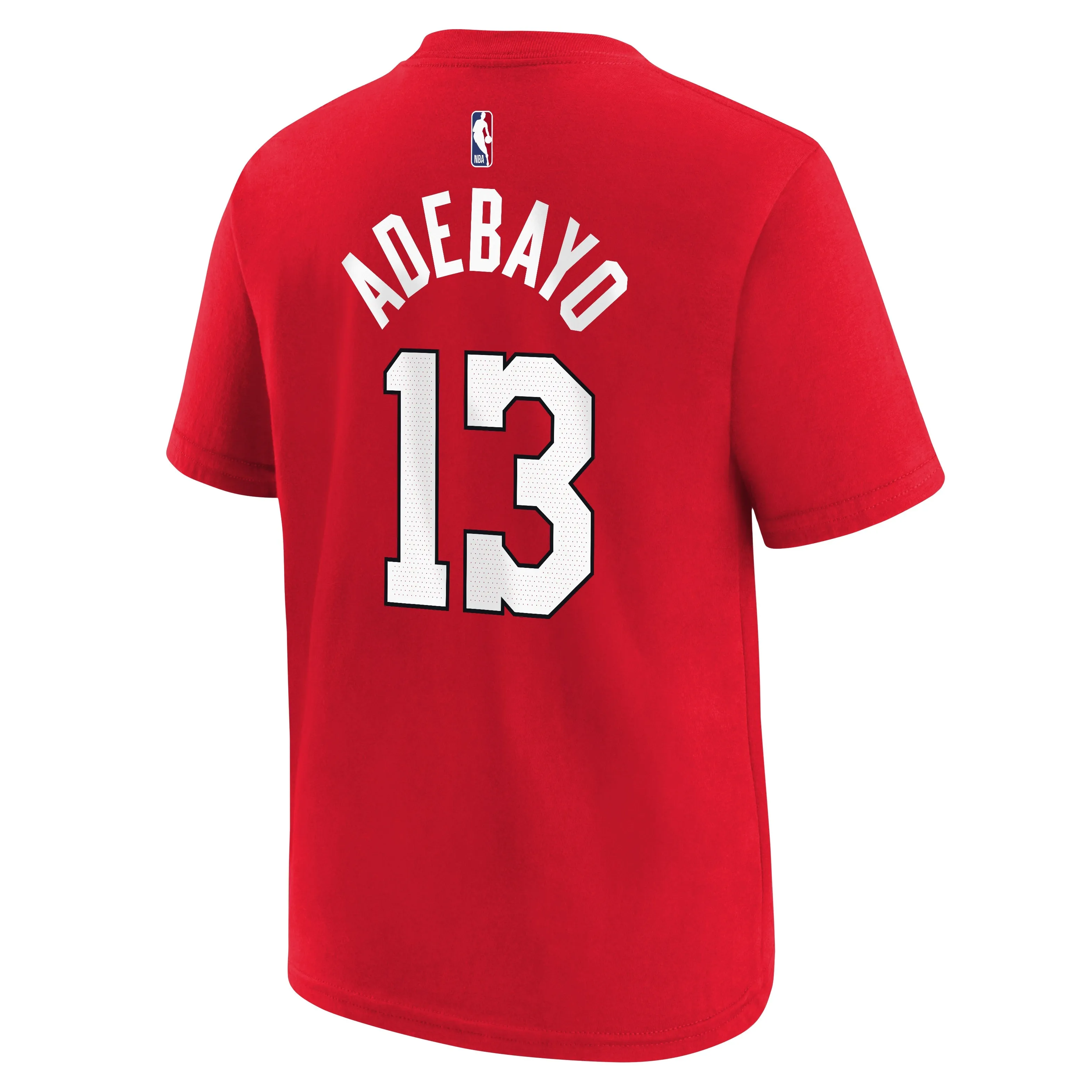 Bam Adebayo Nike HEAT Culture: Blood Red Name & Number Youth Tee sold by Miami Heat Store product image thumbnail 2