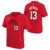 Bam Adebayo Nike HEAT Culture: Blood Red Name & Number Youth Tee sold by Miami Heat Store