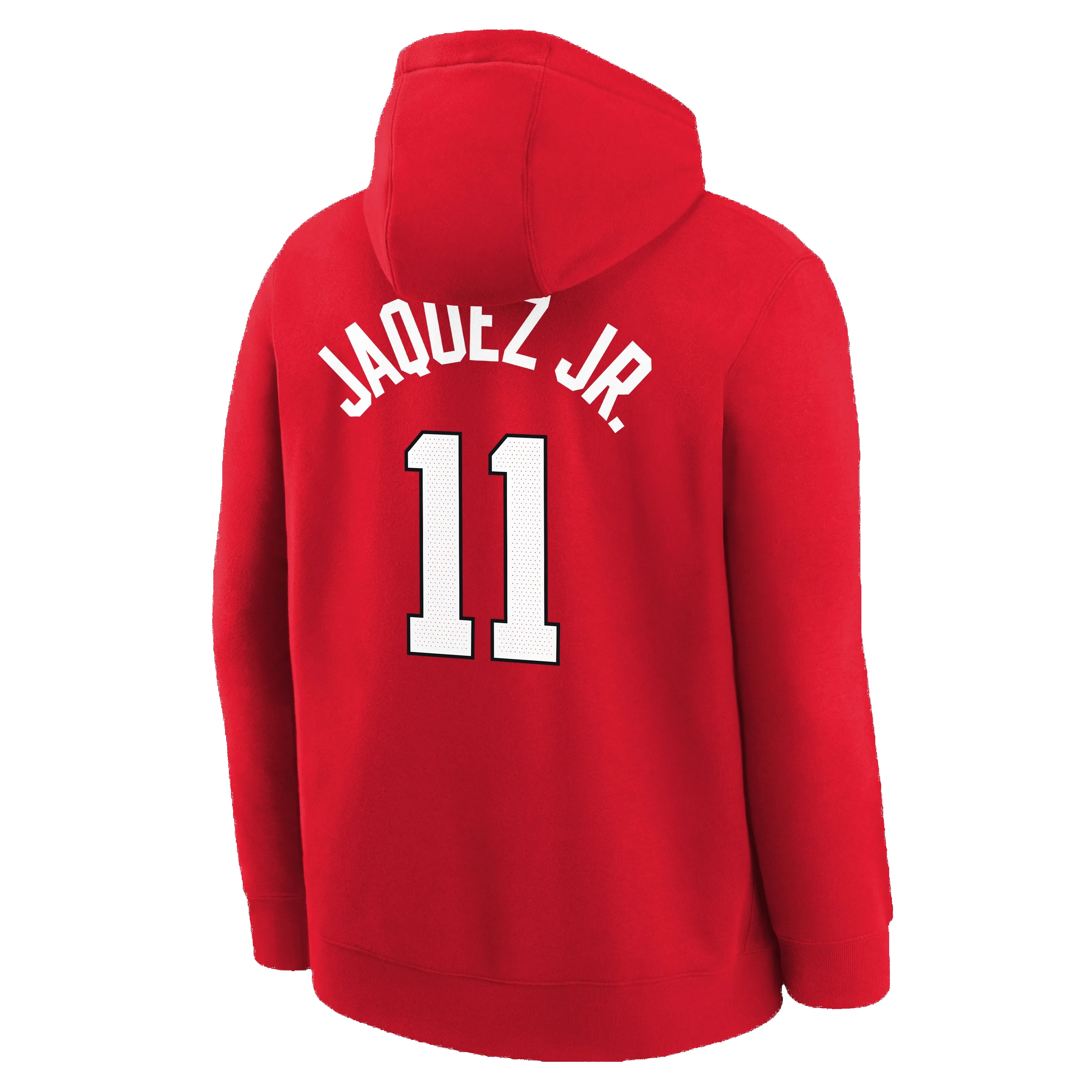 Jaime Jaquez Jr. Nike HEAT Culture: Blood Red Name & Number Youth Hoodie sold by Miami Heat Store product image thumbnail 2