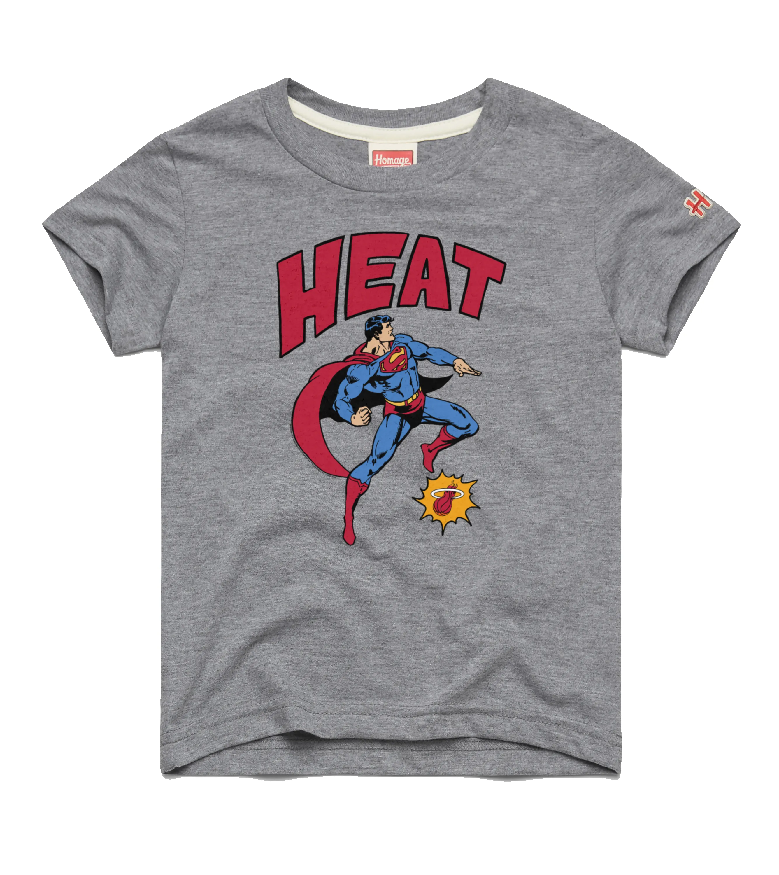 Homage Miami HEAT Superman Youth Tee sold by Miami Heat Store