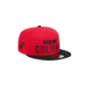 New Era HEAT Culture: Blood Red Wordmark Youth Snapback sold by Miami Heat Store