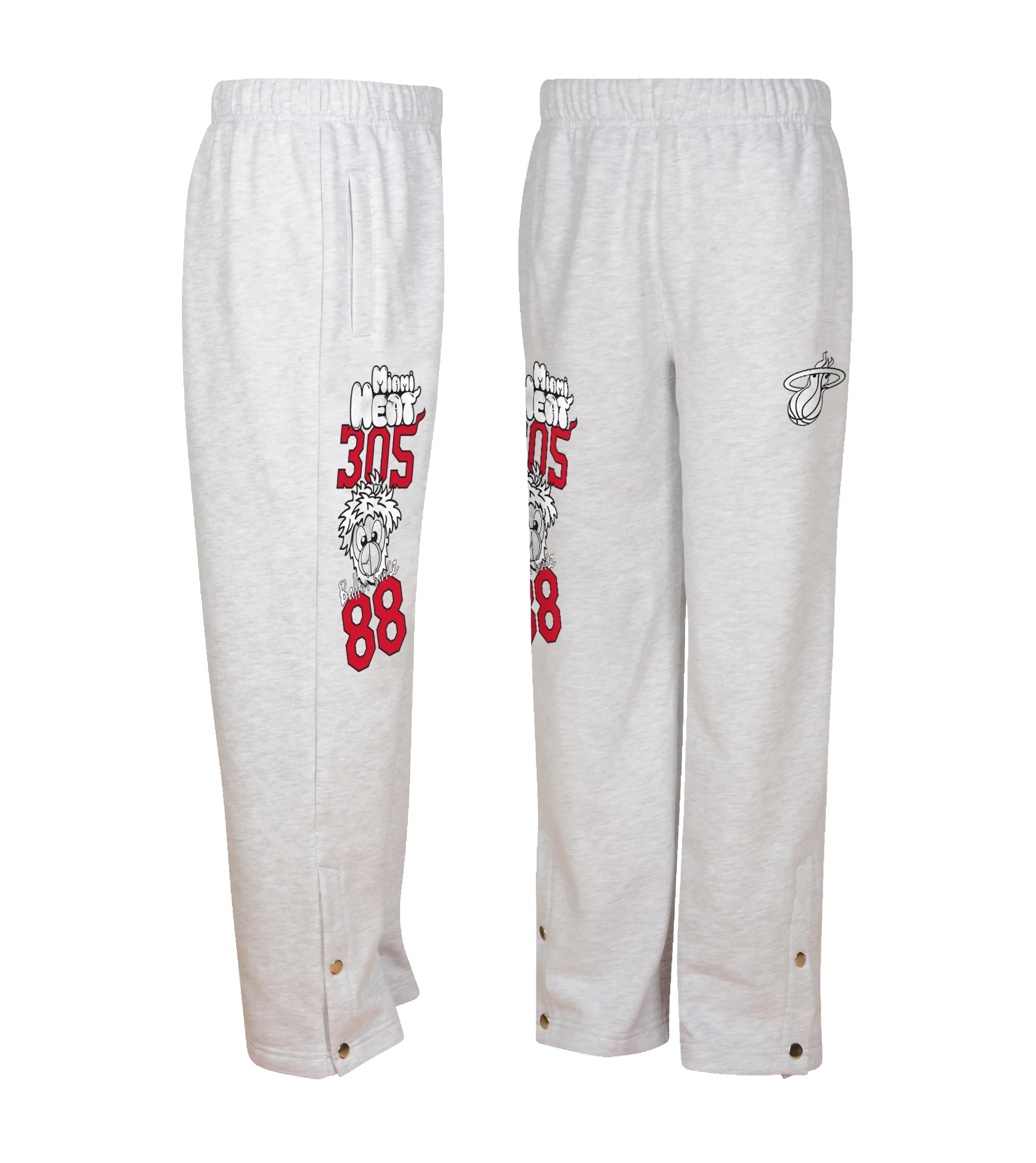 Court Culture HEAT Culture Origins Fleece Pants sold by Miami Heat Store product image thumbnail 4