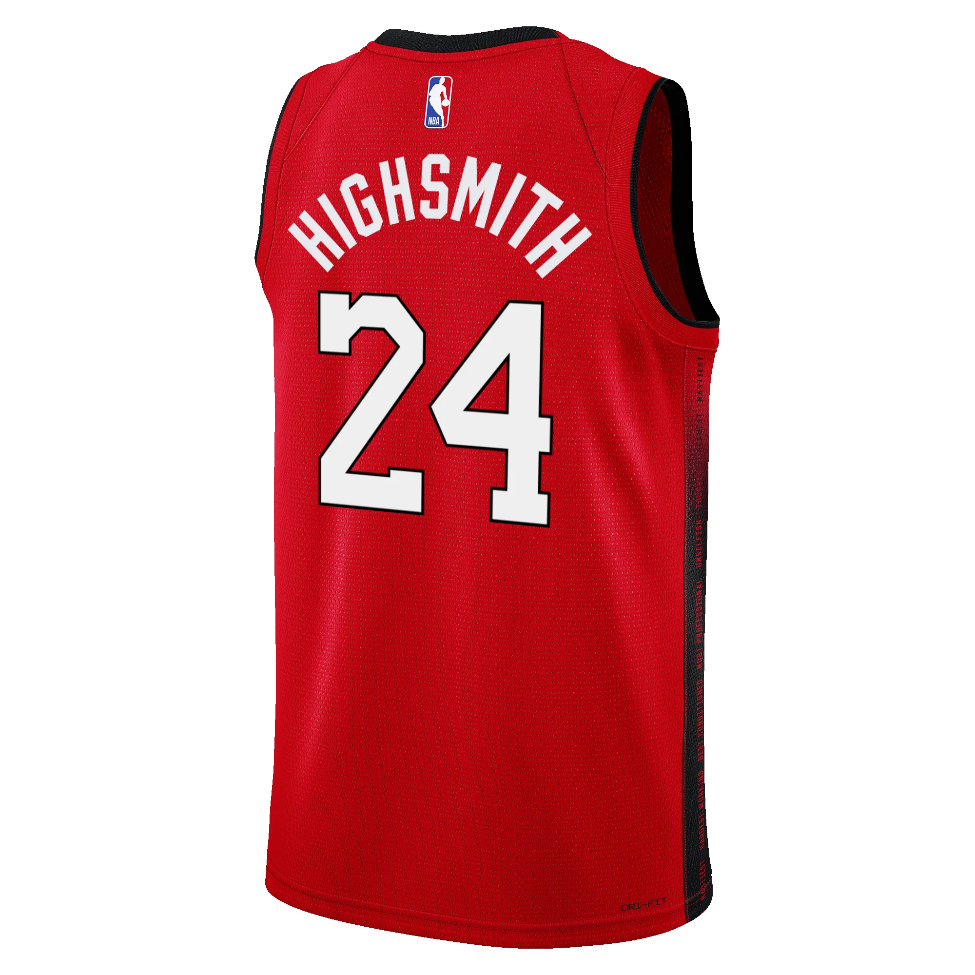 Haywood Highsmith Nike HEAT Culture: Blood Red Youth Swingman Jersey sold by Miami Heat Store product image thumbnail 2