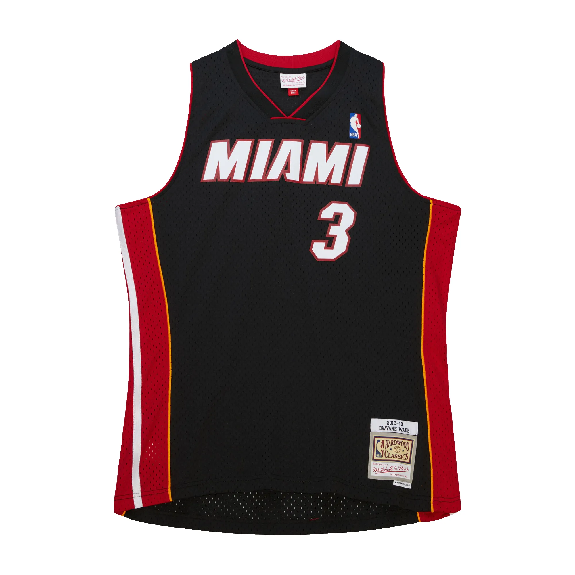 Dwyane Wade Mitchell & Ness Miami HEAT 2012-13 Youth Swingman Jersey sold by Miami Heat Store