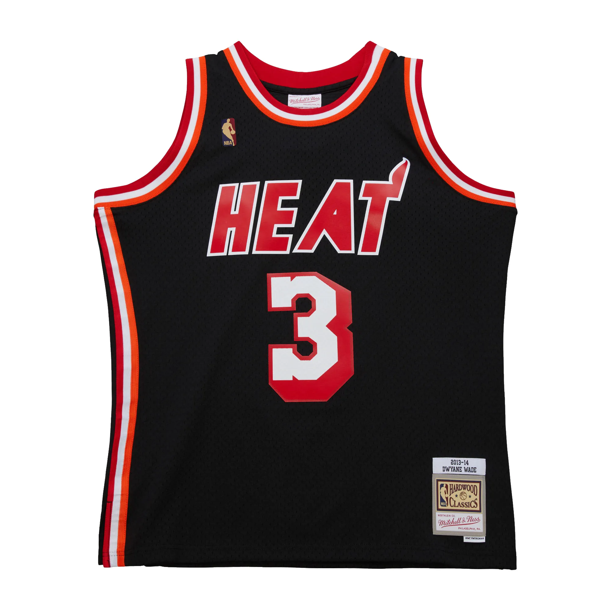 Dwyane Wade Mitchell & Ness 2013-14 Hardwood Classic Youth Swingman Jersey sold by Miami Heat Store