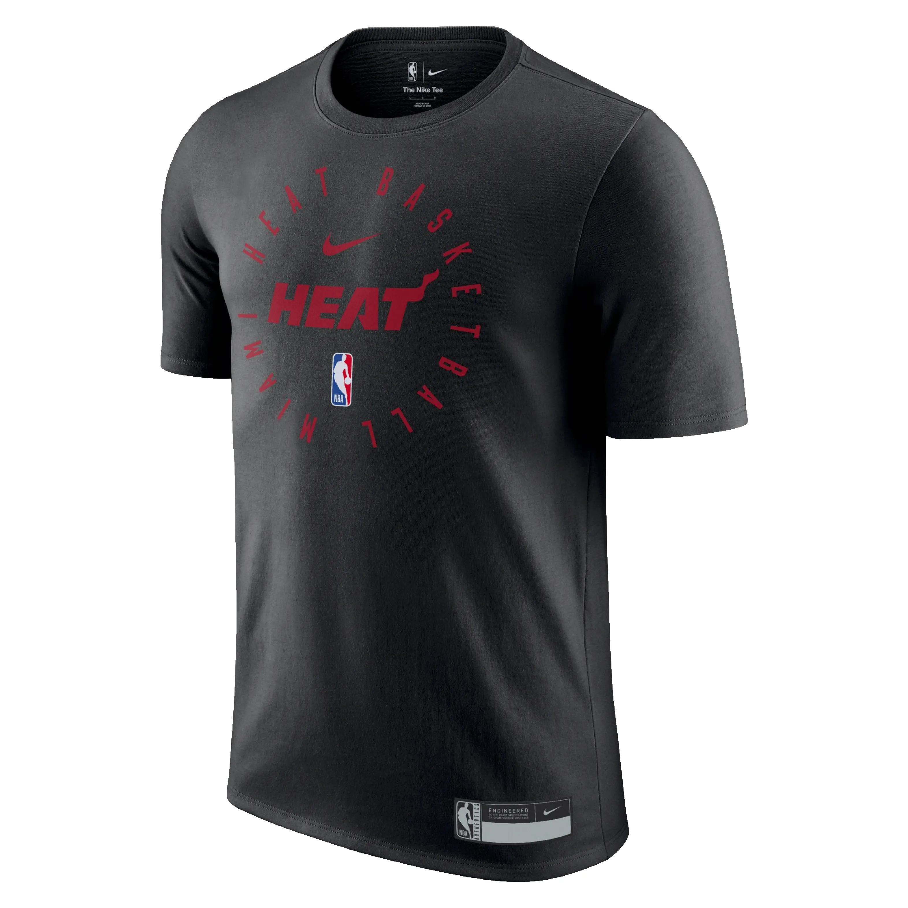 Nike Miami HEAT 2024/25 On-Court Practice Youth Tee sold by Miami Heat Store
