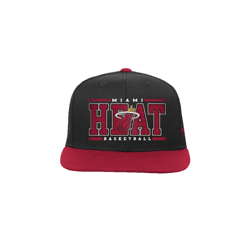 Miami HEAT Retro Basketball Youth Snapback sold by Miami Heat Store