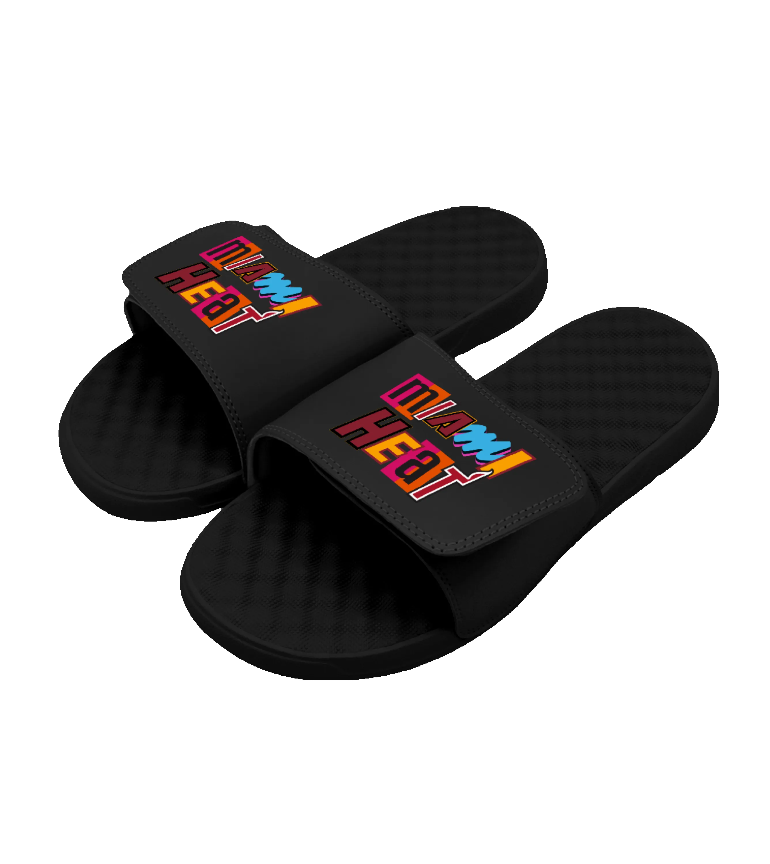ISlide Miami HEAT Mashup Wordmark Sandals sold by Miami Heat Store product image thumbnail 2