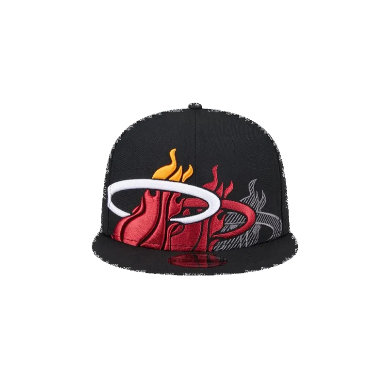 New Era Miami HEAT Team Shadow Youth Snapback sold by Miami Heat Store