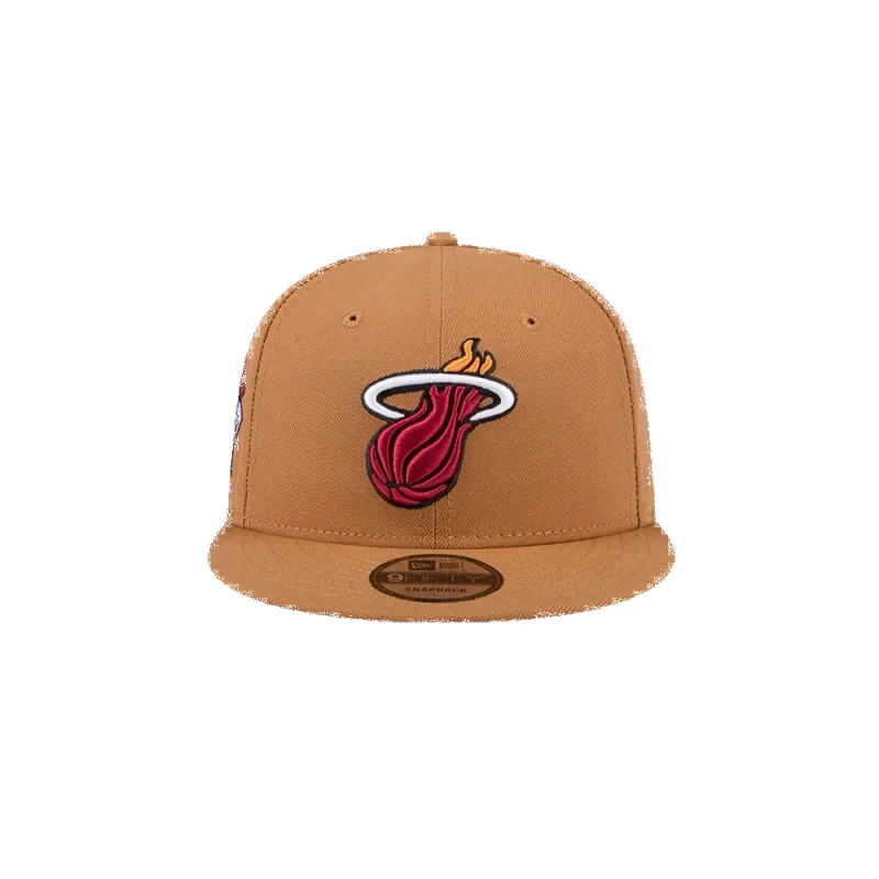 New Era Miami HEAT Khaki Color Pack Youth Hat sold by Miami Heat Store