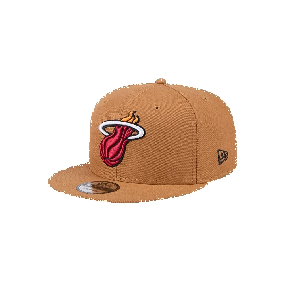 New Era Miami HEAT Khaki Color Pack Youth Hat sold by Miami Heat Store product image thumbnail 5