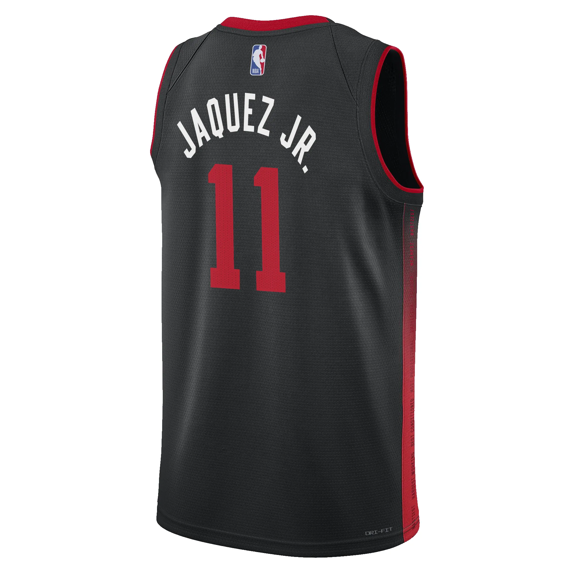 Jaime Jaquez Jr. Nike HEAT Culture Youth Swingman Jersey sold by Miami Heat Store product image thumbnail 2