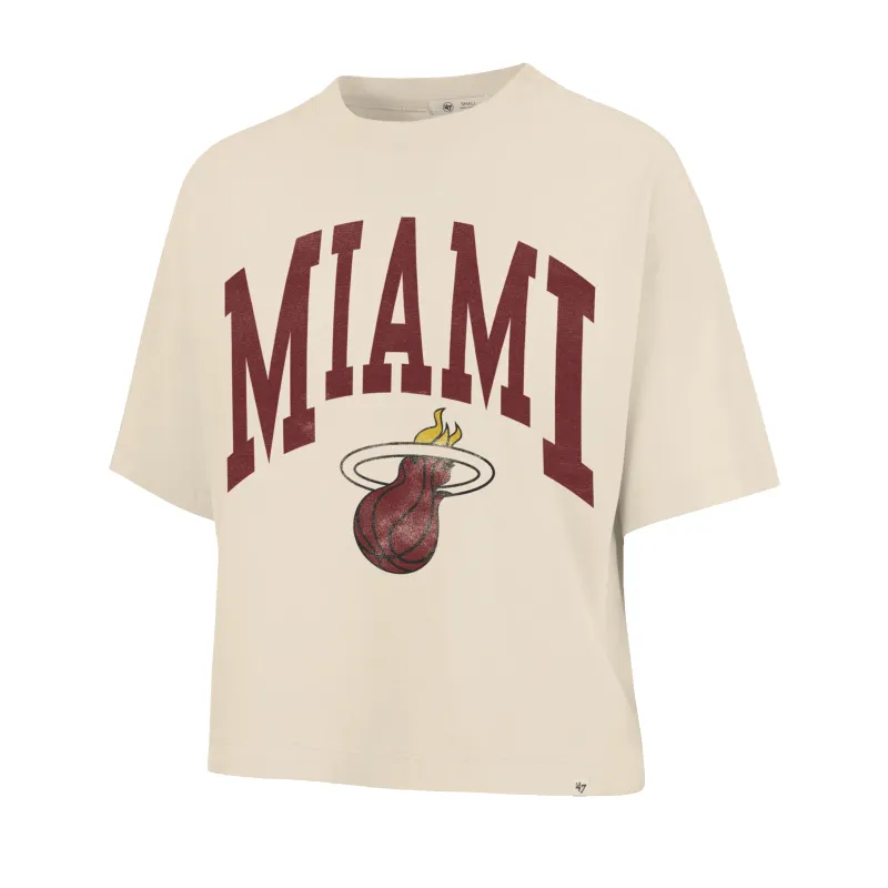'47 Brand Miami HEAT Shale Women's Crop Top sold by Miami Heat Store