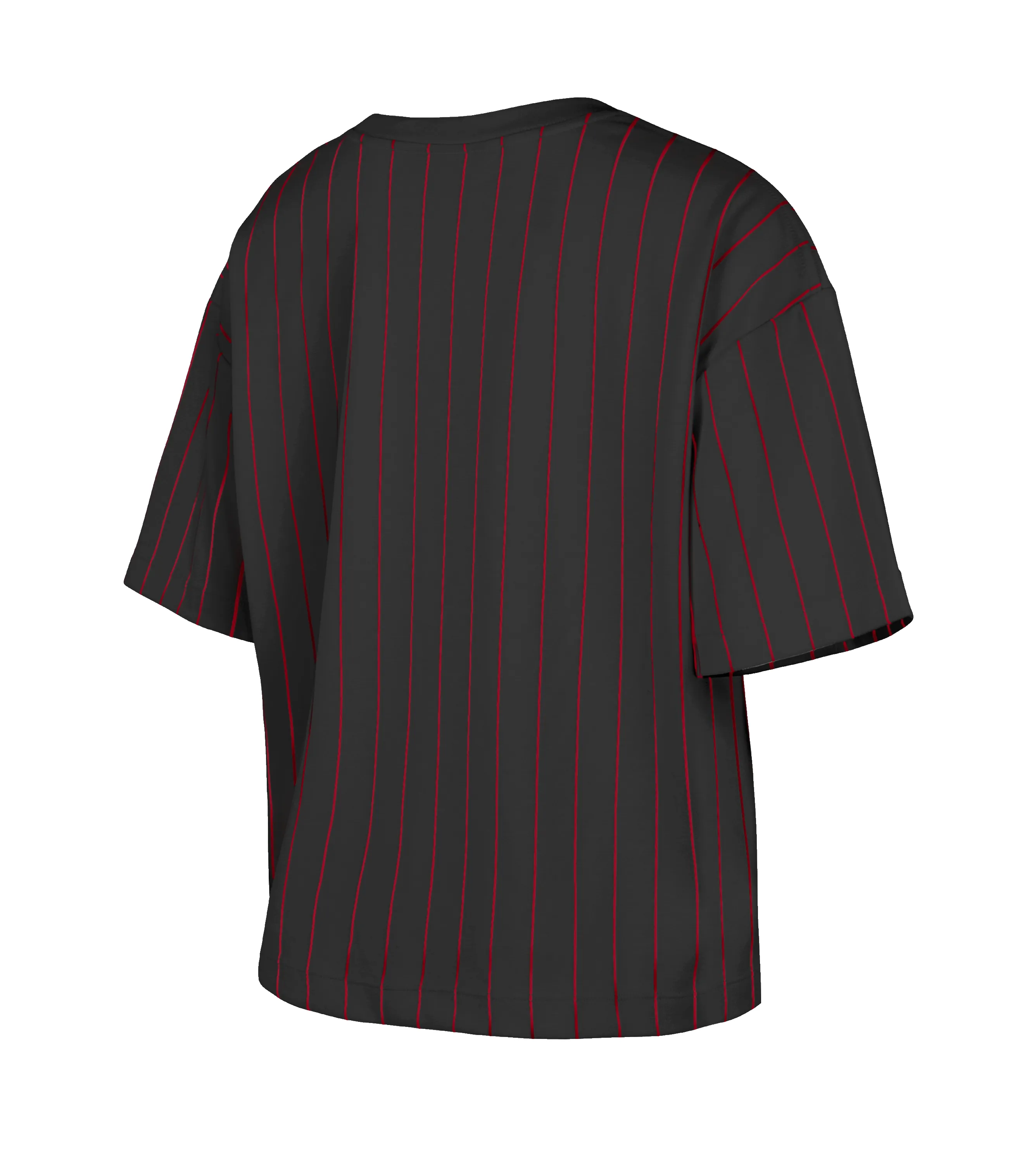 New Era Miami HEAT Striped Women's Boxy Tee sold by Miami Heat Store product image thumbnail 2