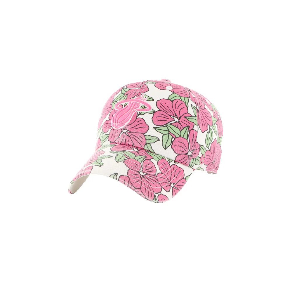 '47 Brand Miami HEAT Floral Women's Cleanup Hat sold by Miami Heat Store