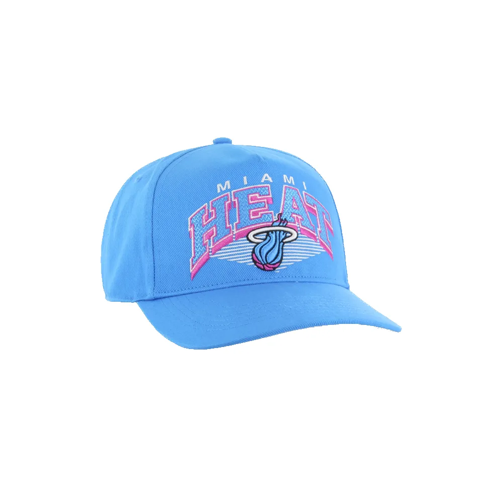 '47 Brand Miami HEAT Original Vice Blue Snapback sold by Miami Heat Store product image thumbnail 3