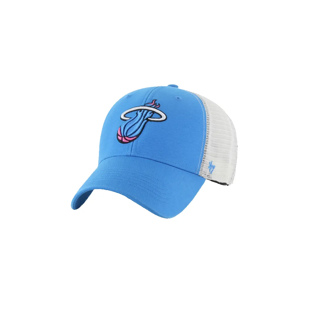 '47 Brand Miami HEAT Original Vice Trucker Snapback sold by Miami Heat Store