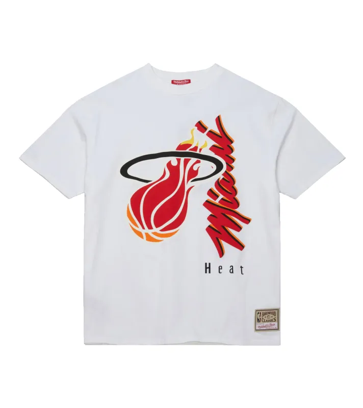 Mitchell & Ness Miami HEAT Classic Women's Tee sold by Miami Heat Store