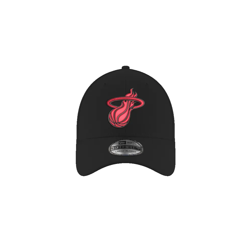 New Era Miami HEAT Red Logo Flex Fit Hat sold by Miami Heat Store
