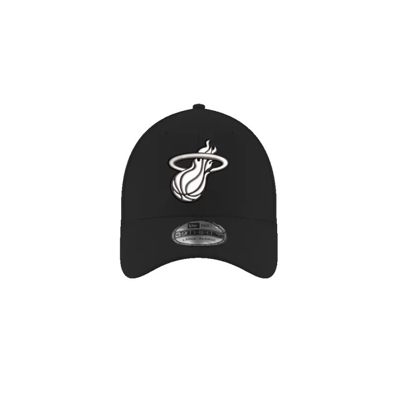 New Era Miami HEAT White Logo Flex Fit Hat sold by Miami Heat Store