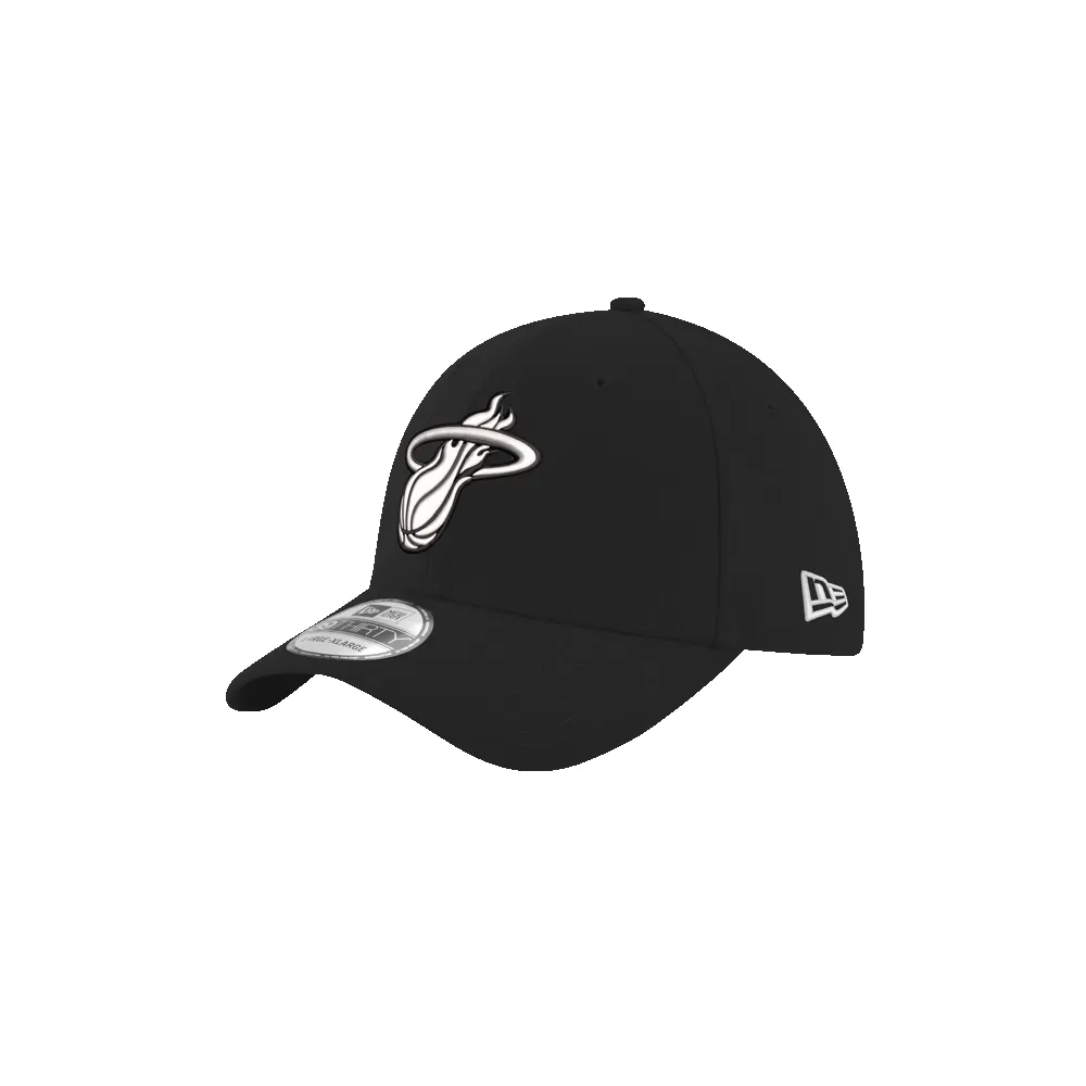New Era Miami HEAT White Logo Flex Fit Hat sold by Miami Heat Store product image thumbnail 3