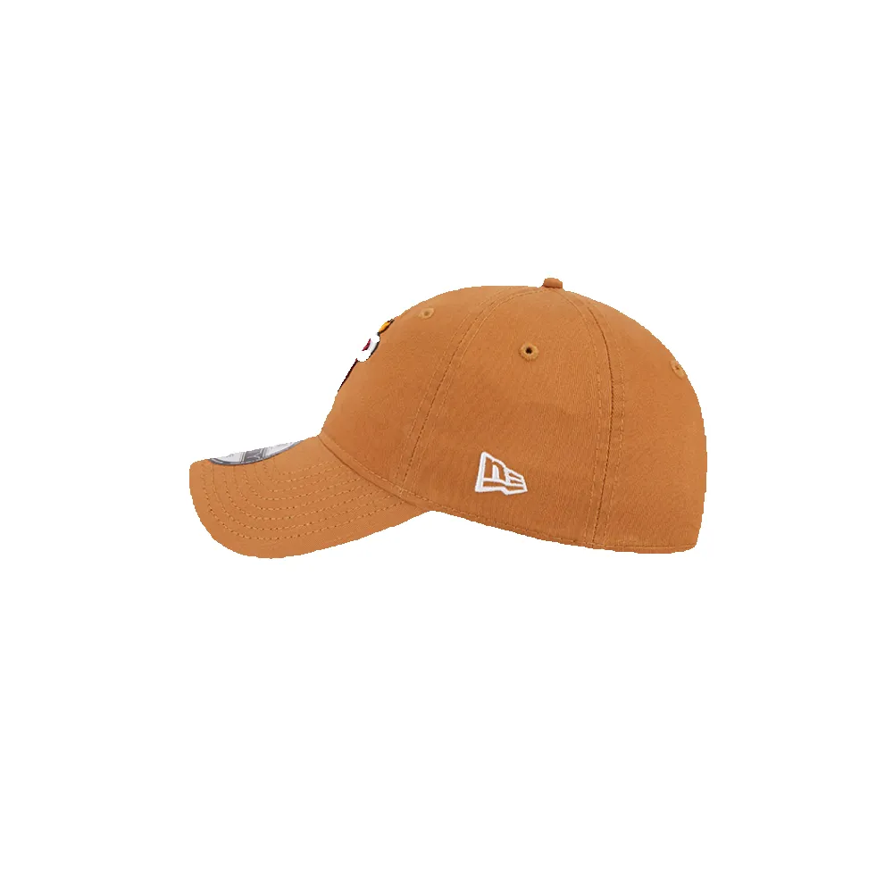 New Era Miami HEAT Tan Logo Dad Hat sold by Miami Heat Store product image thumbnail 4