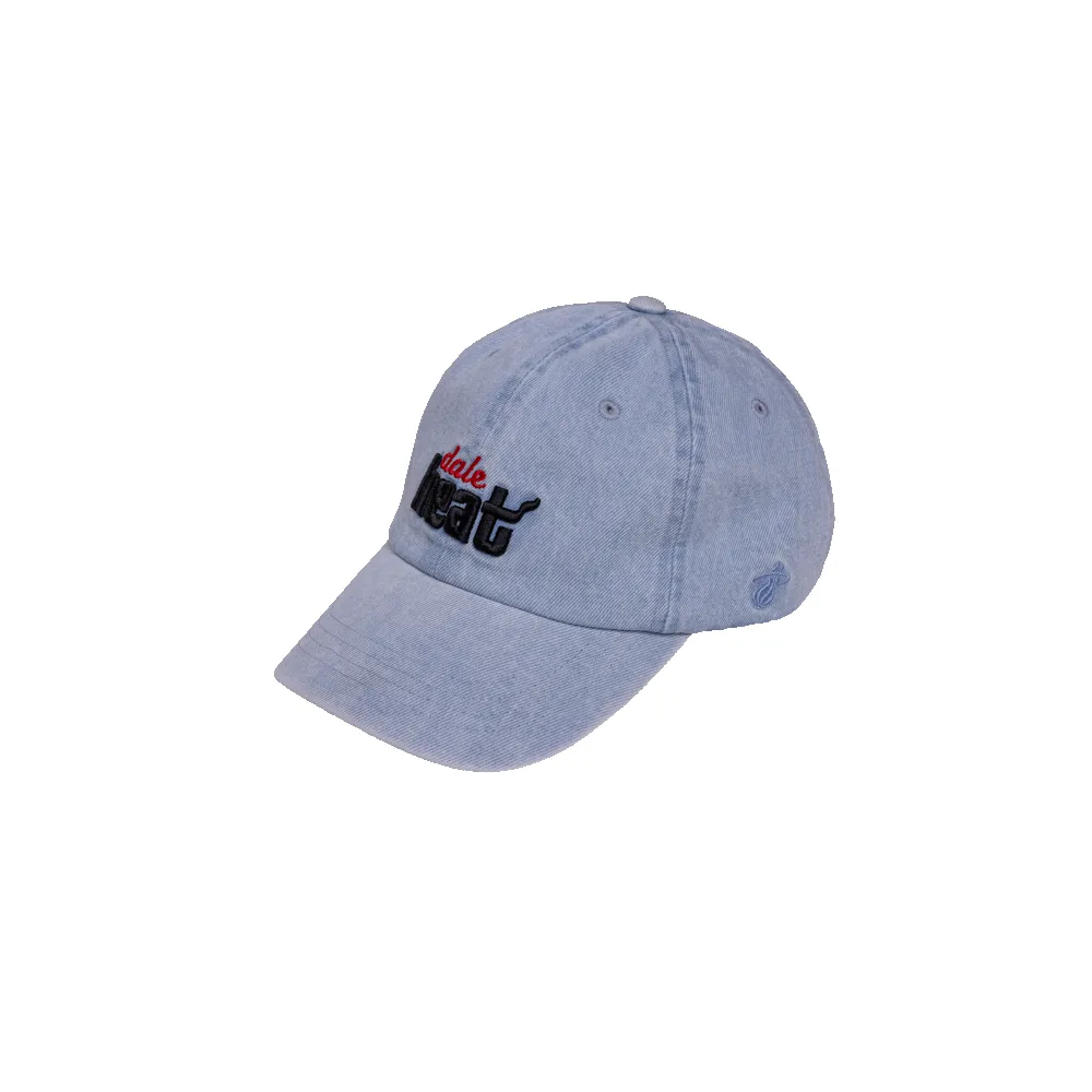 Court Culture "Dale HEAT" Denim Dad Hat sold by Miami Heat Store product image thumbnail 3