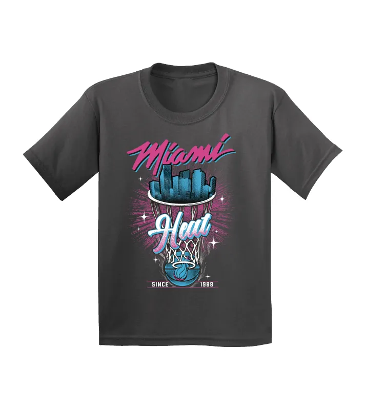 Miami HEAT Original Vice Retro Youth Tee sold by Miami Heat Store