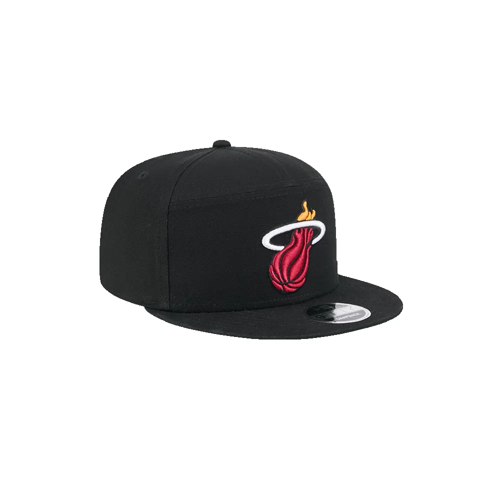 New Era Miami HEAT Cotton Canvas Snapback sold by Miami Heat Store product image thumbnail 5