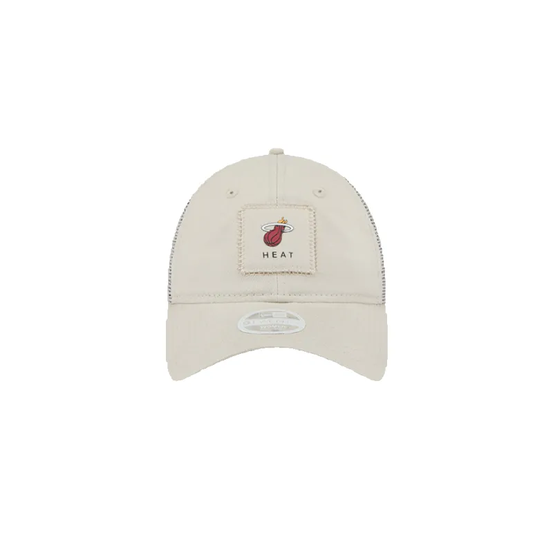 New Era Miami HEAT Stitch Trucker Women's Snapback sold by Miami Heat Store