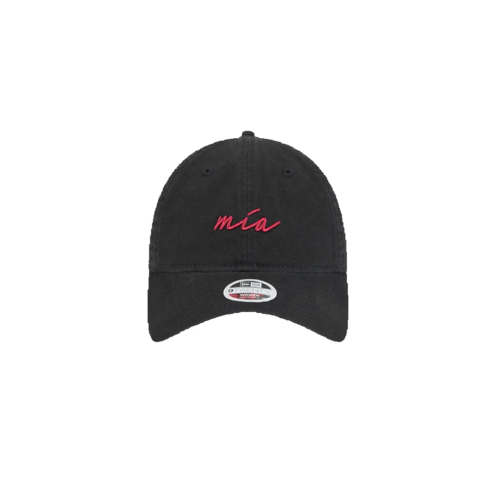 New Era Miami HEAT 'MIA' Women's Cap sold by Miami Heat Store