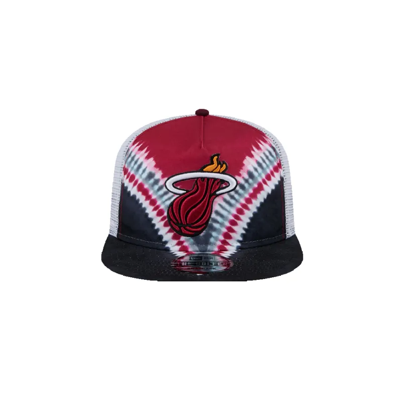 New Era Miami HEAT Tie-Dye Golfer Snapback sold by Miami Heat Store