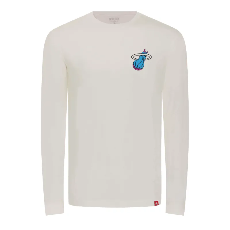 Sportiqe Miami HEAT Original Vice Long Sleeve Tee sold by Miami Heat Store