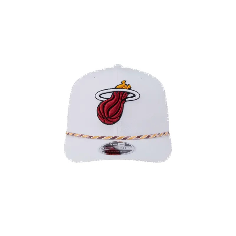 New Era Miami HEAT Flame Rope Snapback sold by Miami Heat Store
