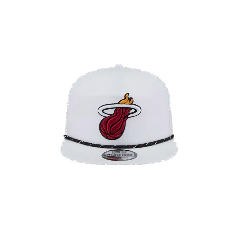 New Era Miami HEAT White Performance Rope Golfer sold by Miami Heat Store