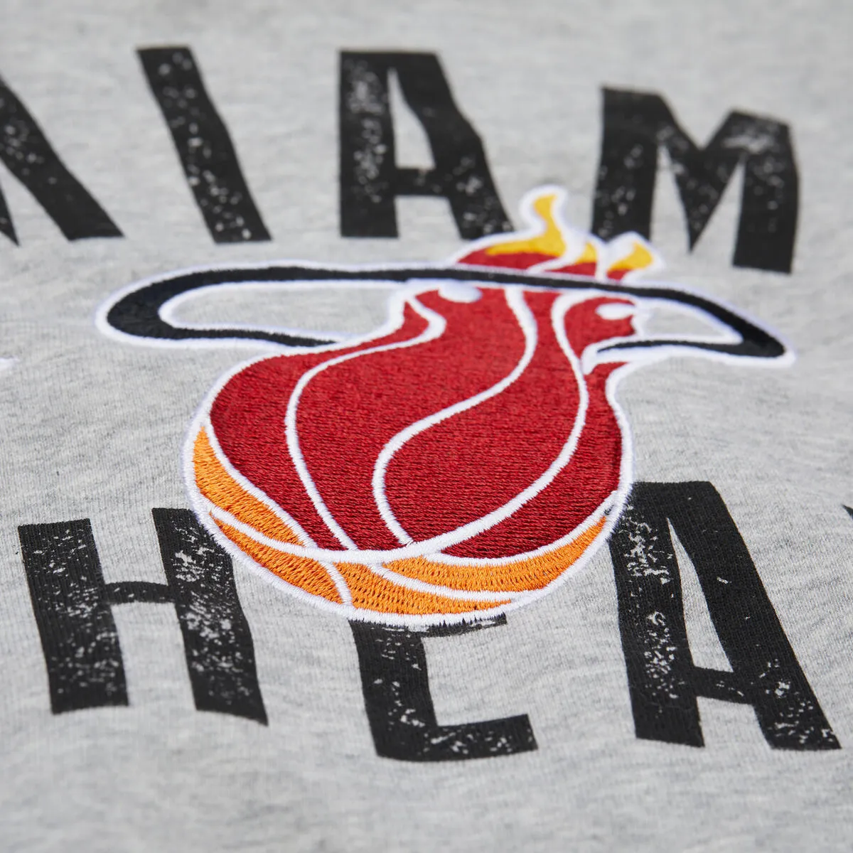 Mitchell & Ness Miami HEAT Cropped Women's Jacket sold by Miami Heat Store product image thumbnail 3