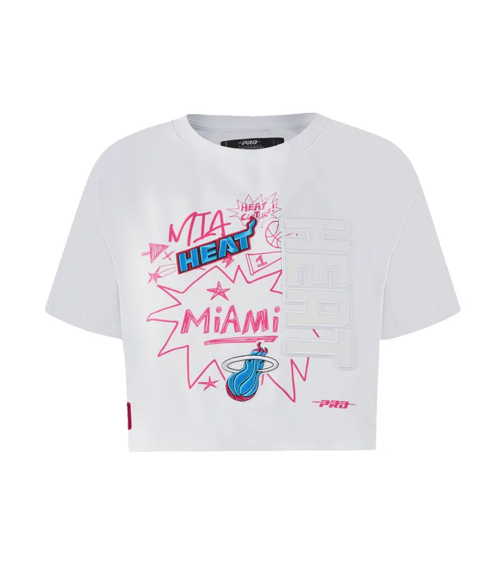 Pro Standard Miami HEAT Original Vice Women's Boxy Tee sold by Miami Heat Store