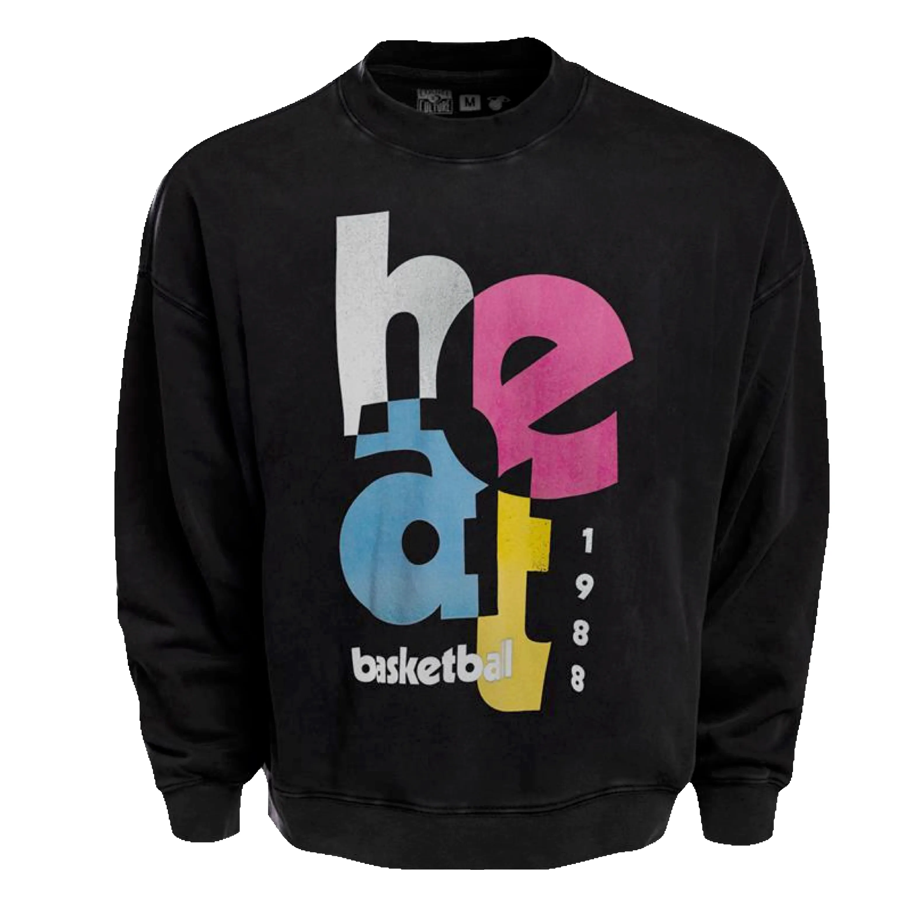 Court Culture Original Vice "HEAT Basketball" Unisex Crewneck sold by Miami Heat Store