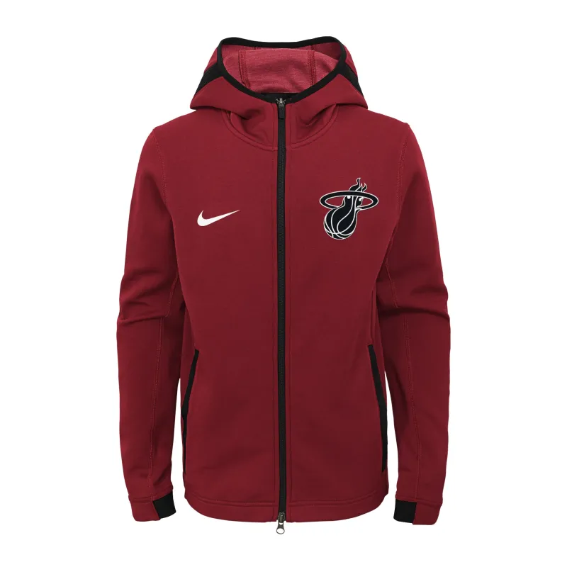 Nike Youth Showtime Full Zip Hoodie sold by Miami Heat Store
