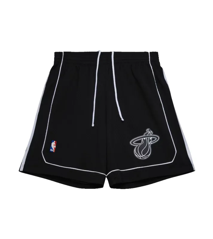 Mitchell & Ness Miami HEAT 2011-12 Alternate Swingman Shorts sold by Miami Heat Store