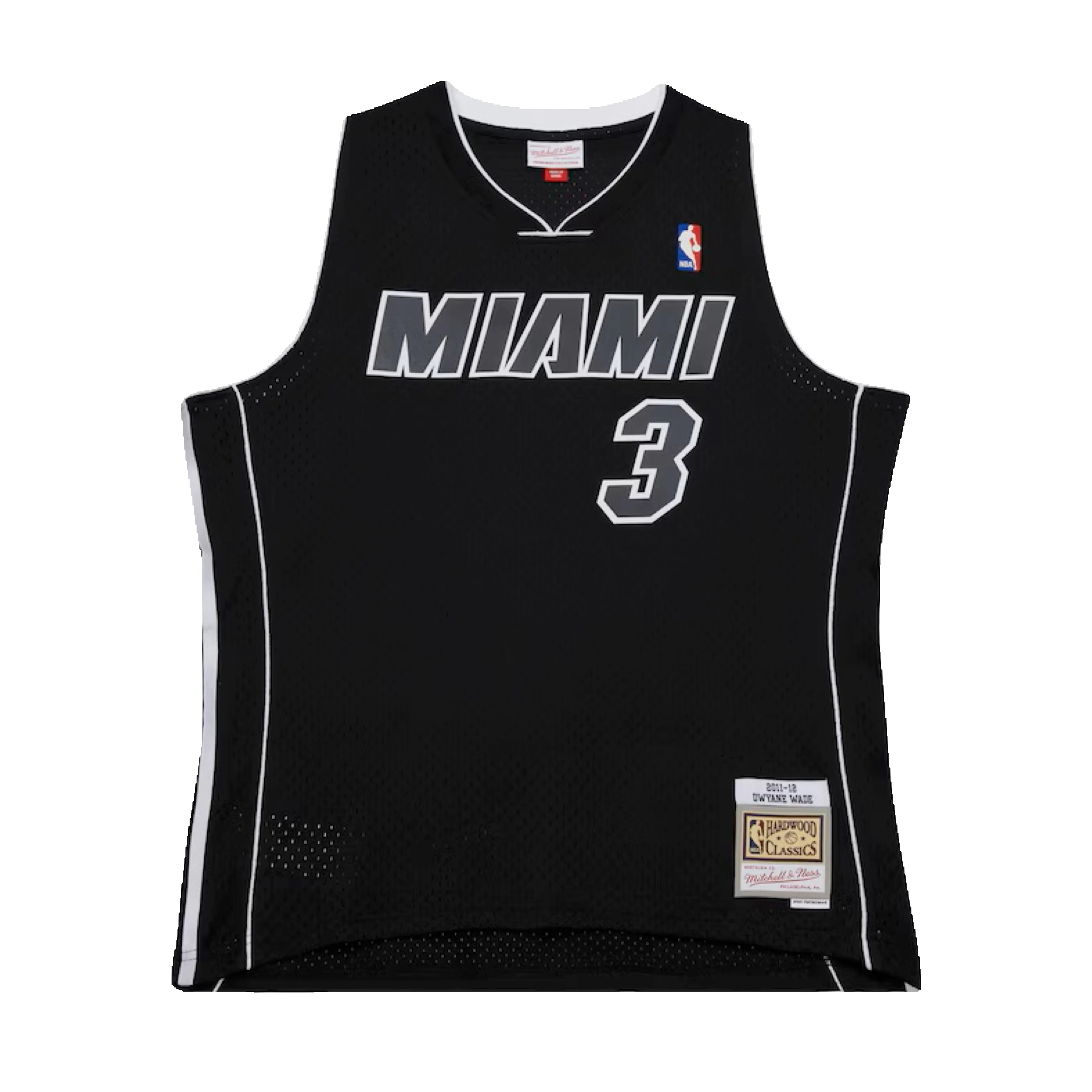 Dwyane Wade Mitchell & Ness Miami HEAT 2011-12 Alternate Jersey sold by Miami Heat Store