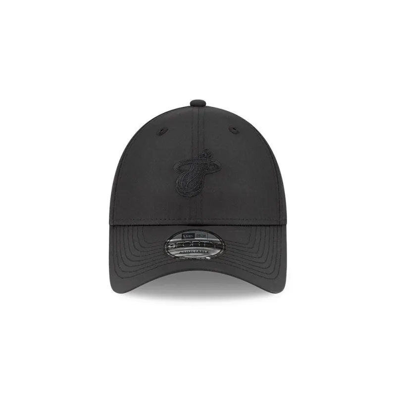 Court Culture Mesh Black Logo Hat sold by Miami Heat Store