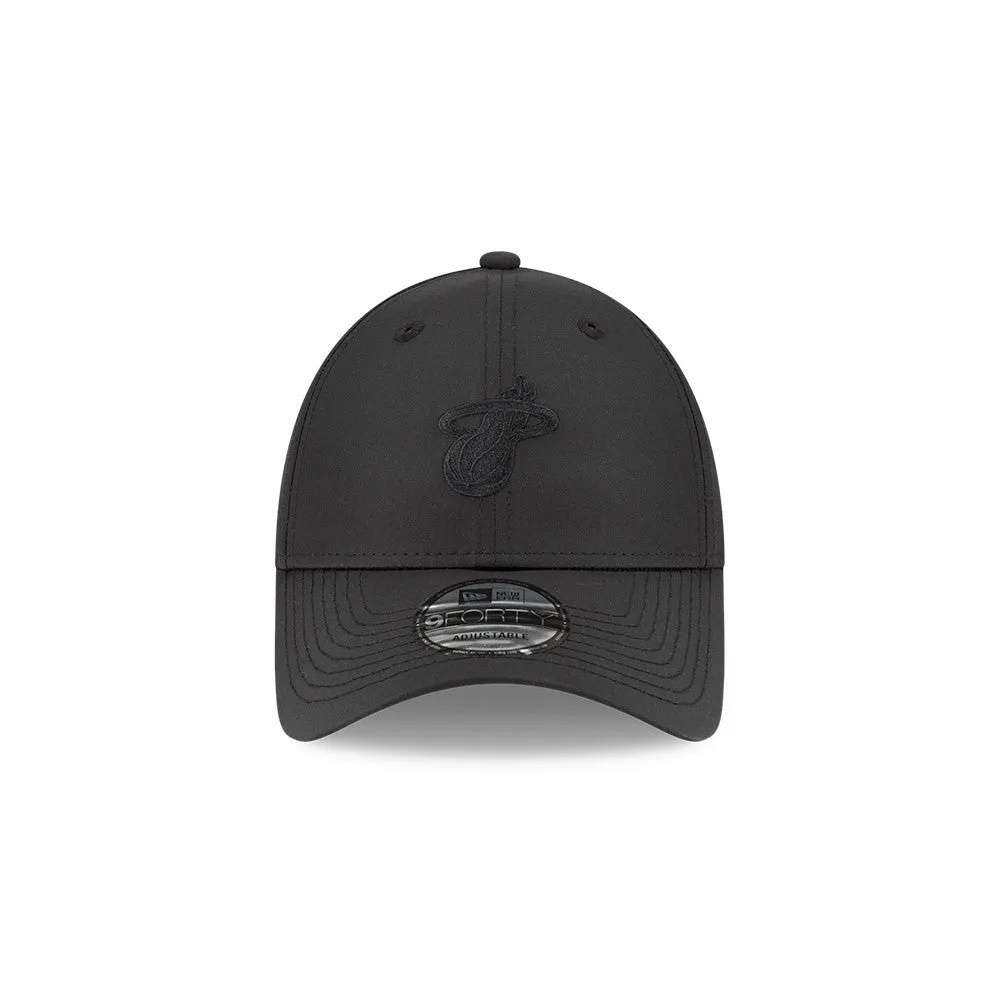 Court Culture Mesh Black Logo Hat sold by Miami Heat Store