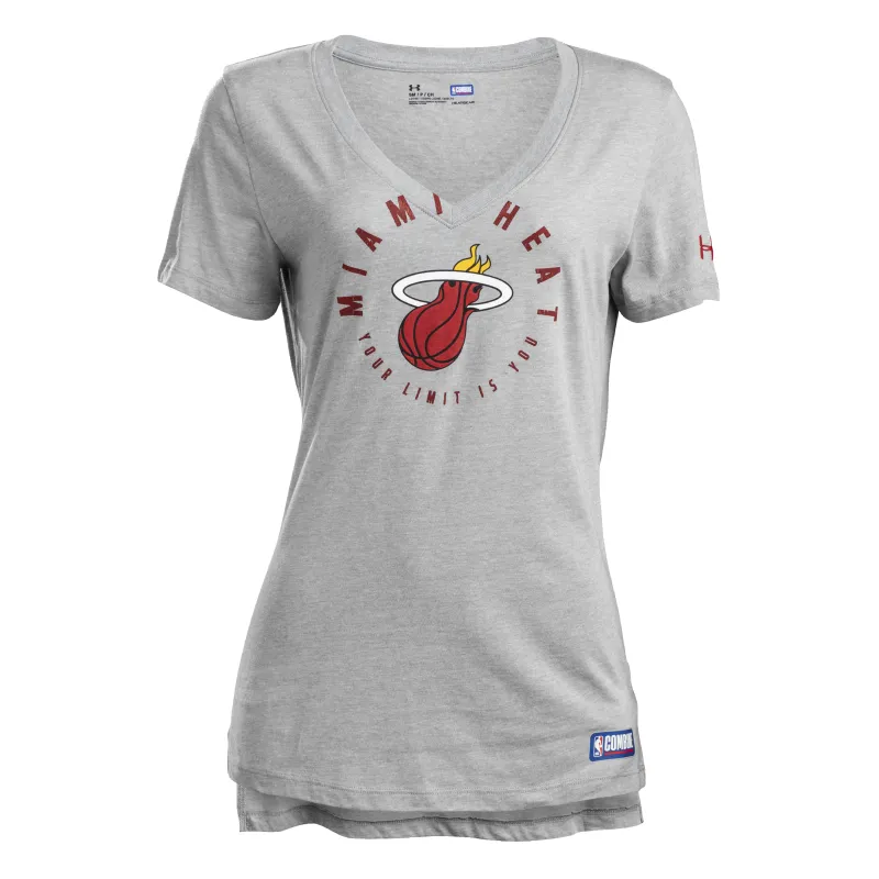 Under Armour Ladies Limit V-Neck sold by Miami Heat Store