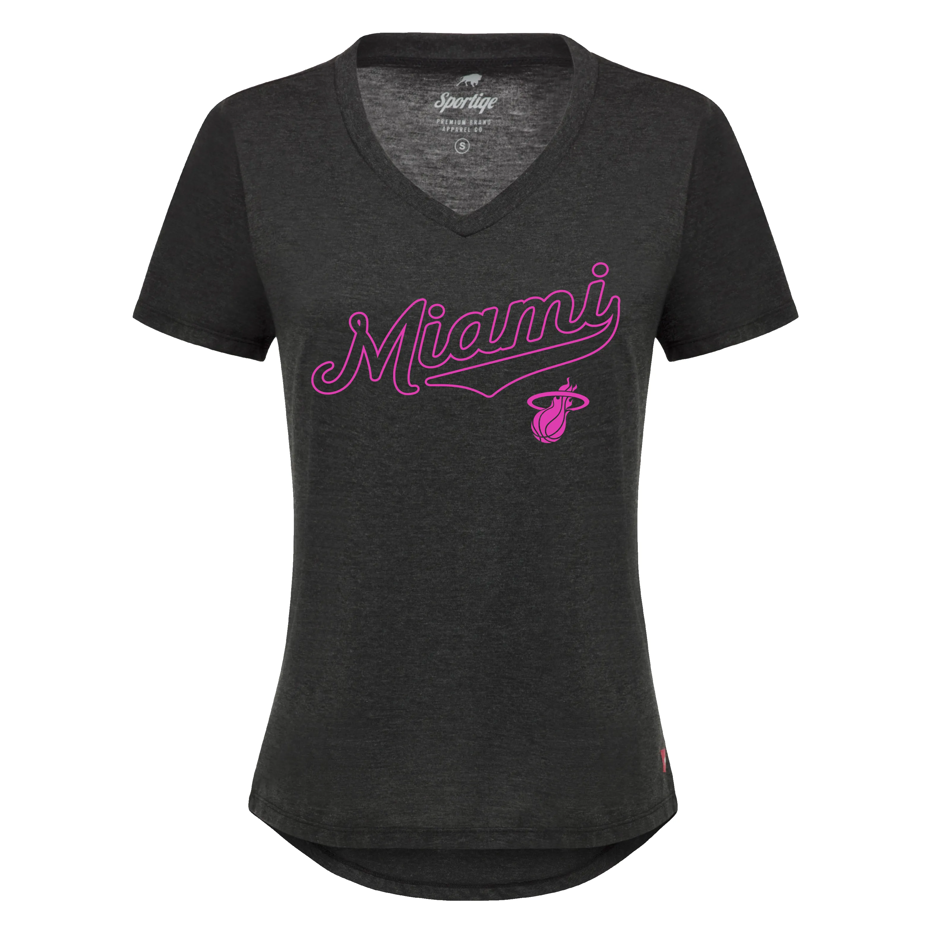 Sportiqe Ladies Diana Tee sold by Miami Heat Store