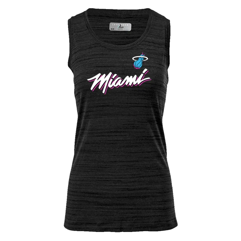Levelwear ViceWave Women's Freedom Tank sold by Miami Heat Store