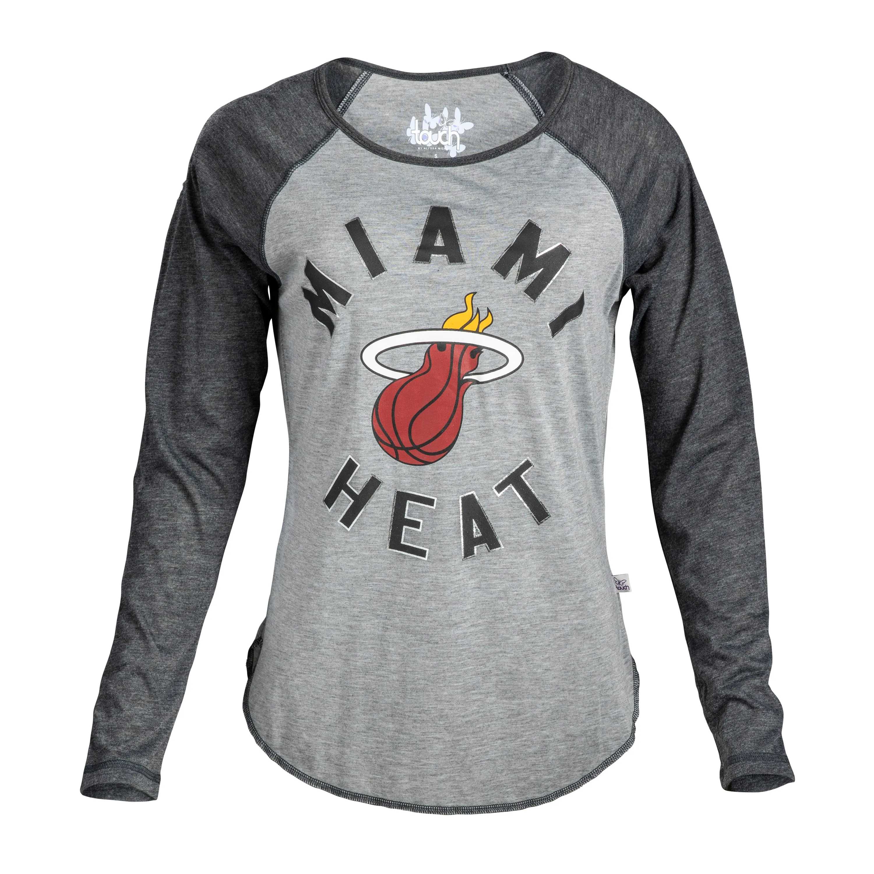 GIII Maimi HEAT Ladies Long Sleeve Drive Top sold by Miami Heat Store
